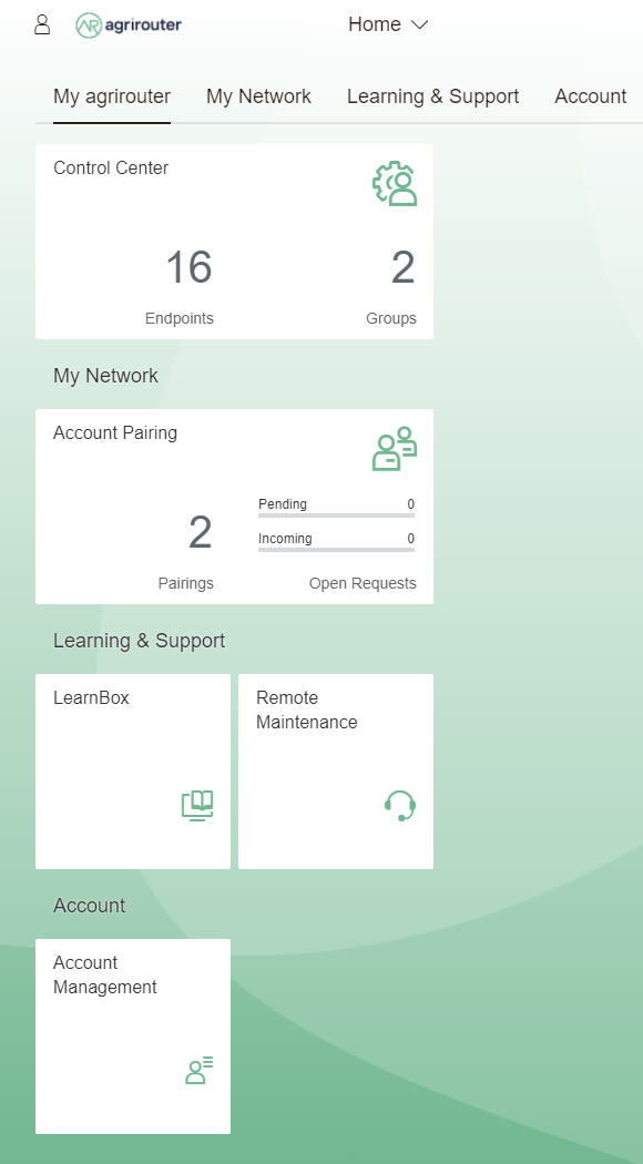 User Interface for End Users