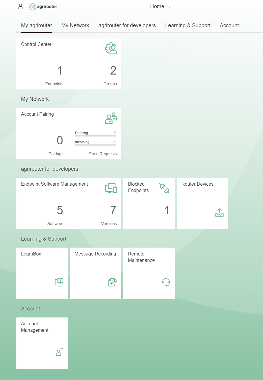 User Interface for Developers