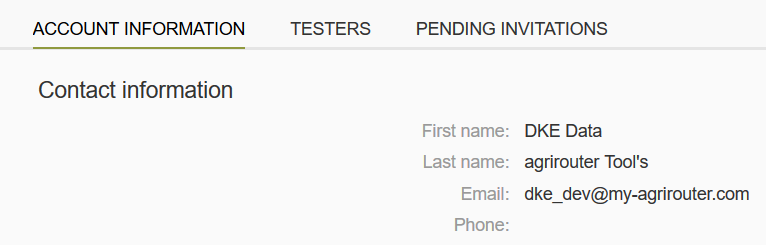 Select "Testers"