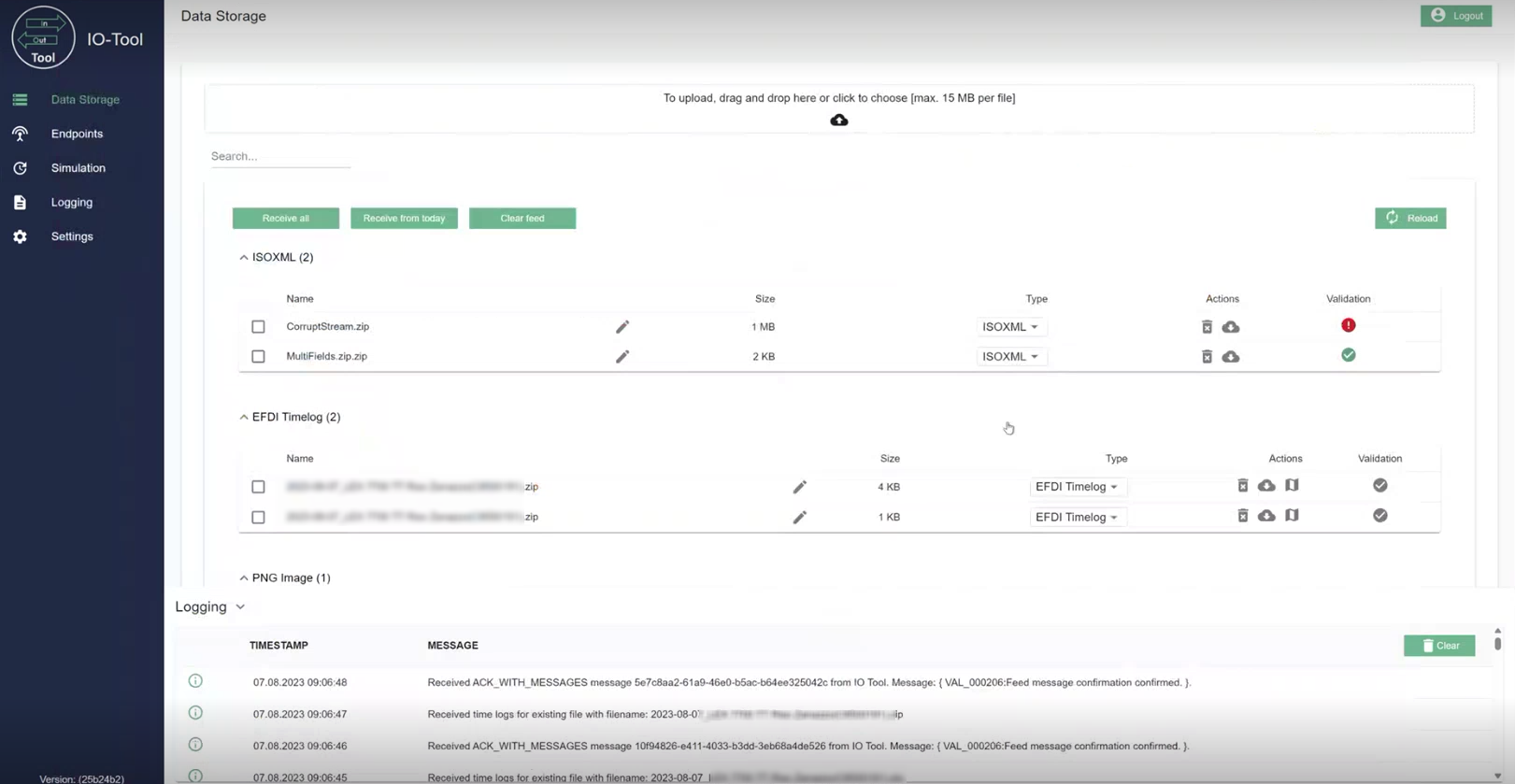 receivingsimulation